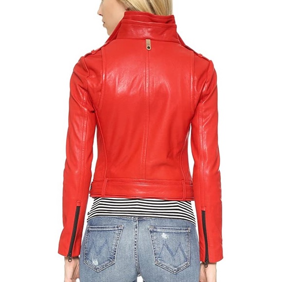 Mackage Hania Moto Leather Jacket - Picture 2 of 6